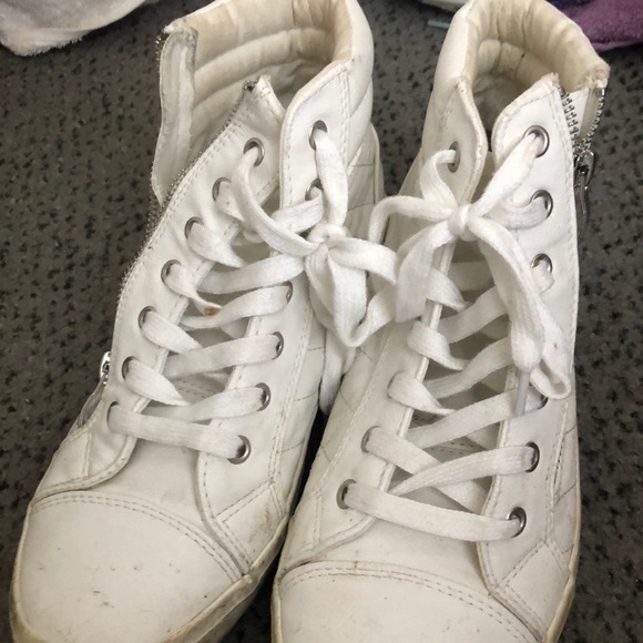 White high tops - Picture 2 of 3
